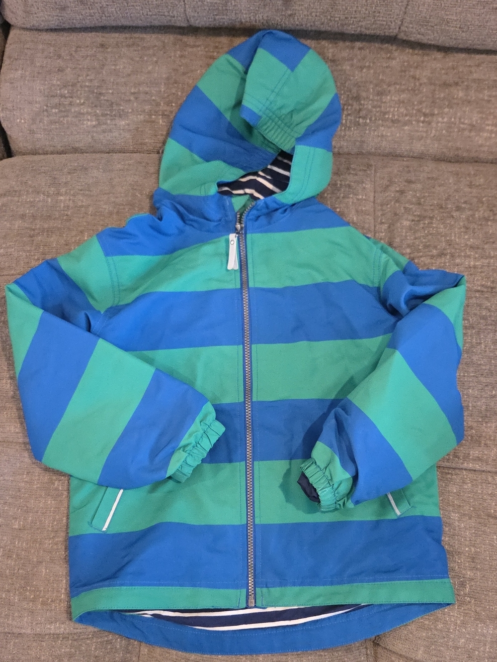 hanna andersson lined size 8 rain jacket